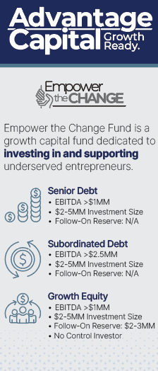 Two-Sided Empower the Change Banner