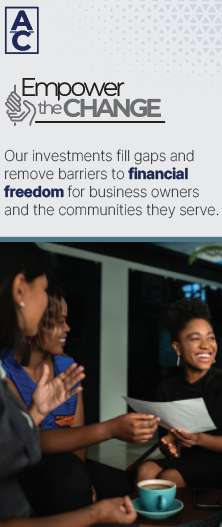 Two-Sided Empower the Change Banner