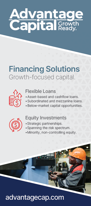 Two-Sided Small Business Financing Banner Description