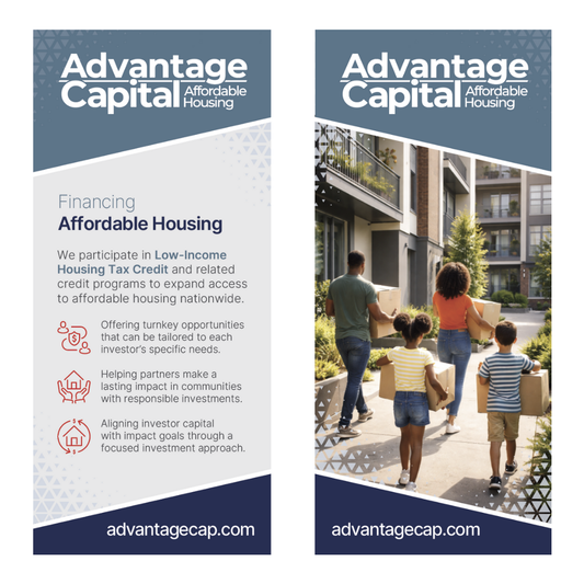 Two-Sided Federal LIHTC Fabric Banner