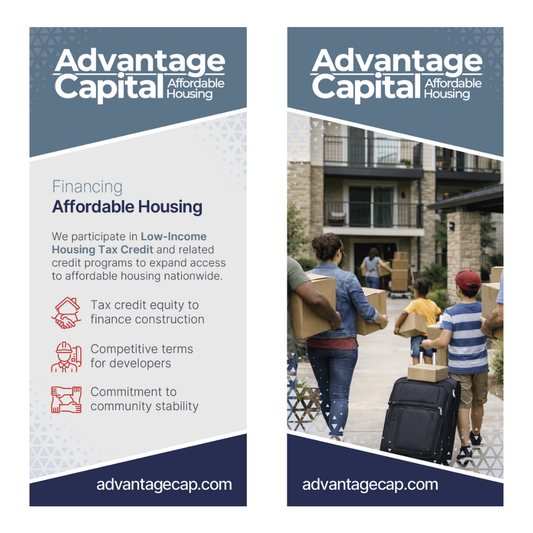 Two-Sided State LIHTC Fabric Banner